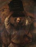 Moses with the Tablets of the Law Poster | Rembrandt van Rijn Art Print (1659)