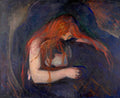 Vampire Poster | Edvard Munch Art Print (1895)