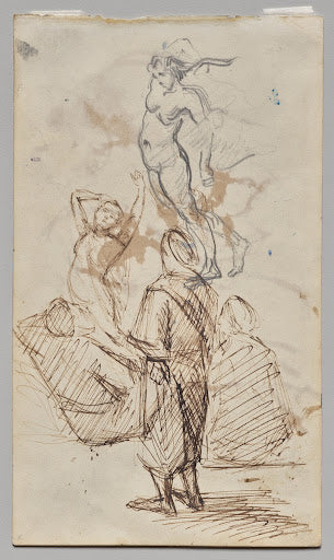 Sheet of Studies Poster | Paul Cézanne Art Print (1871)