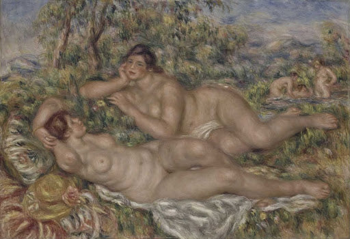 The Bathers Poster | Pierre-Auguste Renoir Art Print (1919)