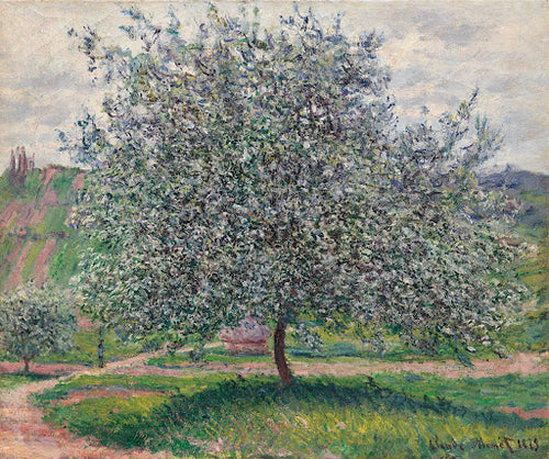 The Apple Tree Poster | Claude Monet Art Print (1879)