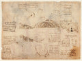 Codex Atlanticus Folio 133 Recto Poster | Leonardo da Vinci Art Print