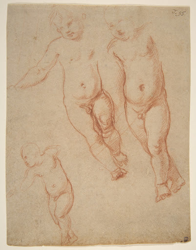 Studies of the Christ Child Poster | Raphael Art Print (1513)