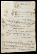 Codex Trivulzianus Page 53 Poster | Leonardo da Vinci Art Print (1487)