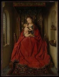 The Lucca Madonna Poster | Jan van Eyck Art Print (1437)