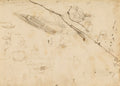 Designs for Boats and Other Machinery Poster | Leonardo da Vinci Art Print (1485)