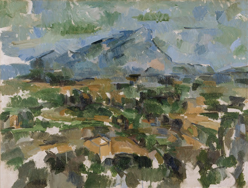 Mont Sainte-Victoire Poster | Paul Cézanne Art Print (1902)