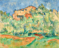 House and Dovecote at Bellevue Poster | Paul Cézanne Art Print