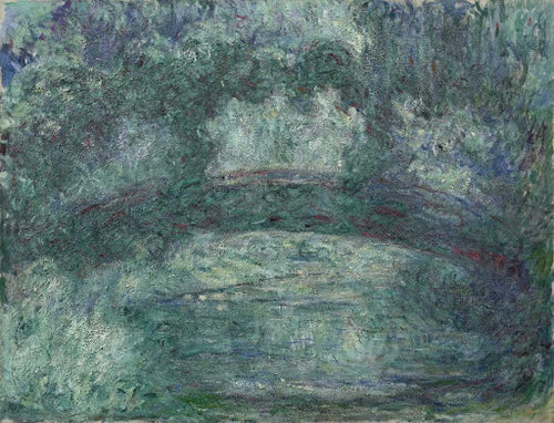 The Japanese Bridge Poster | Claude Monet Art Print (1919)