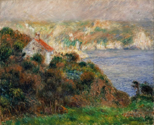 Fog on Guernsey Poster | Pierre-Auguste Renoir Art Print (1883)