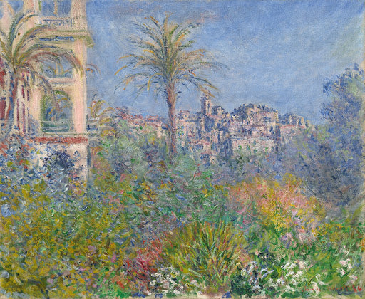 Villas at Bordighera II Poster | Claude Monet Art Print (1884)