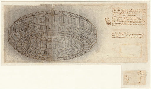 Codex Atlanticus Folio 710 Recto Poster | Leonardo da Vinci Art Print