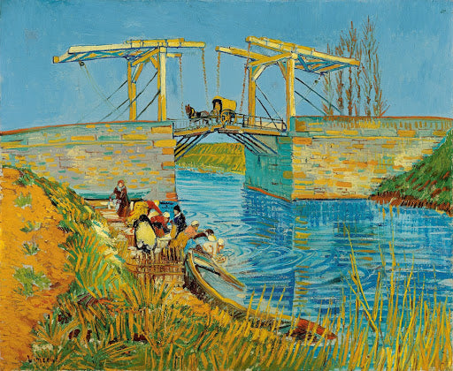 Bridge at Arles (Pont de Langlois) Poster | Vincent van Gogh Art Print (1888)