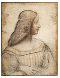 Portrait of Isabella d'Este Poster | Leonardo da Vinci Art Print (1500)