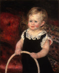 Child with a Hoop Poster | Pierre-Auguste Renoir Art Print