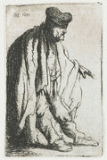 Beggar with His Left Hand Extended Poster | Rembrandt van Rijn Art Print (1629)