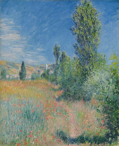 Landscape in Ile Saint-Martin Poster | Claude Monet Art Print (1881)