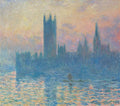 The Houses of Parliament, Sunset Poster | Claude Monet Art Print (1903)