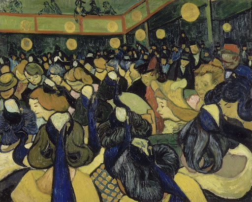 The Dance Hall in Arles Poster | Vincent van Gogh Art Print (1888)