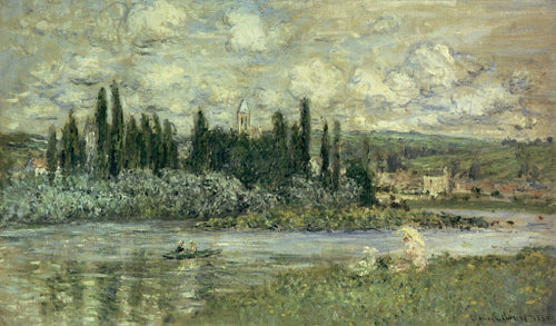 View of Vétheuil Poster | Claude Monet Art Print (1880)