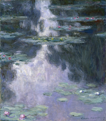 Water Lilies (1907) Poster | Claude Monet Art Print (1907)
