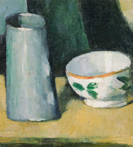 Bowl and Milk-Jug Poster | Paul Cézanne Art Print (1873)