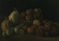 Still Life with Apples and Pumpkins Poster | Vincent van Gogh Art Print (1885)
