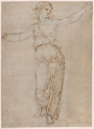 Study for Lucretia Poster | Raphael Art Print (1508)