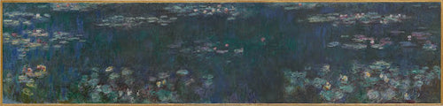 The Water Lilies – Green Reflections Poster | Claude Monet Art Print (1915)
