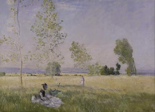 Summer Poster | Claude Monet Art Print (1874)