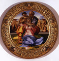 Doni Tondo Poster | Michelangelo Art Print (1506)