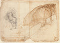 Codex Atlanticus Folio 72 Recto Poster | Leonardo da Vinci Art Print