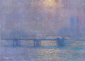 Charing Cross Bridge, the Thames Poster | Claude Monet Art Print (1903)