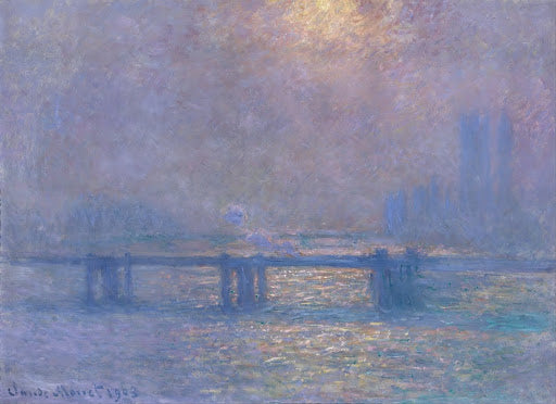 Charing Cross Bridge, the Thames Poster | Claude Monet Art Print (1903)