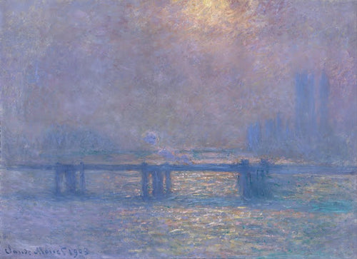 Charing Cross Bridge, the Thames Poster | Claude Monet Art Print (1903)