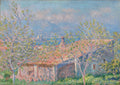 Gardener's House at Antibes Poster | Claude Monet Art Print (1888)