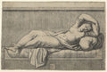 Cleopatra Poster | Marcantonio Raimondi after Raphael Art Print (1515)
