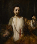 Lucretia II Poster | Rembrandt van Rijn Art Print (1666)