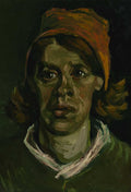 Head of a Woman II Poster | Vincent van Gogh Art Print (1885)