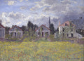 Houses at Argenteuil Poster | Claude Monet Art Print (1873)