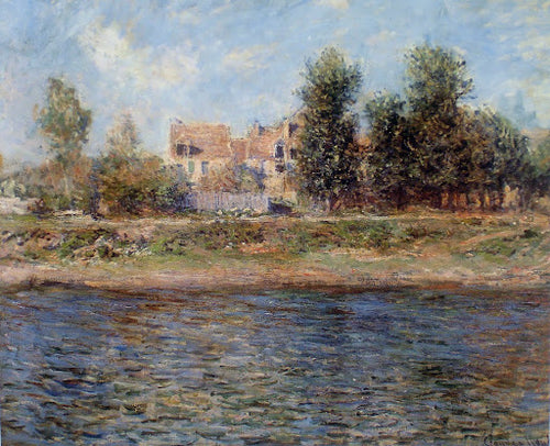 The Banks of the Seine Poster | Claude Monet Art Print