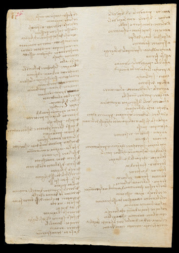 Codex Trivulzianus Page 26 Poster | Leonardo da Vinci Art Print (1487)
