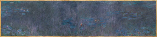 The Water Lilies – Tree Reflections Poster | Claude Monet Art Print (1915)