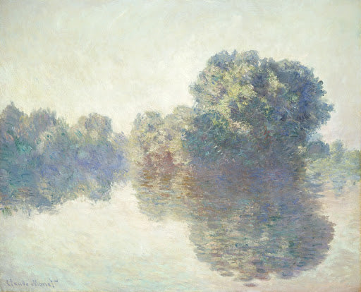 The Seine at Giverny Poster | Claude Monet Art Print (1897)