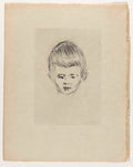 Portrait of Andreas Schwarz Poster | Edvard Munch Art Print (1906)