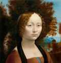 Ginevra de' Benci Poster | Leonardo da Vinci Art Print (1474)