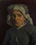 Head of a Woman III Poster | Vincent van Gogh Art Print (1884)