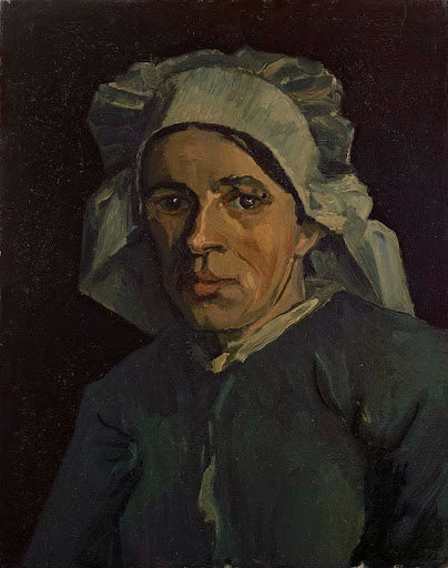 Head of a Woman III Poster | Vincent van Gogh Art Print (1884)
