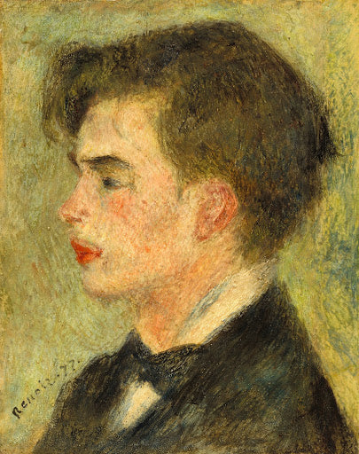 Portrait of Georges Rivière Poster | Pierre-Auguste Renoir Art Print (1877)