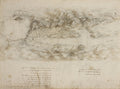 A Bird's Eye View of the Valdichiana Poster | Leonardo da Vinci Art Print (1503)